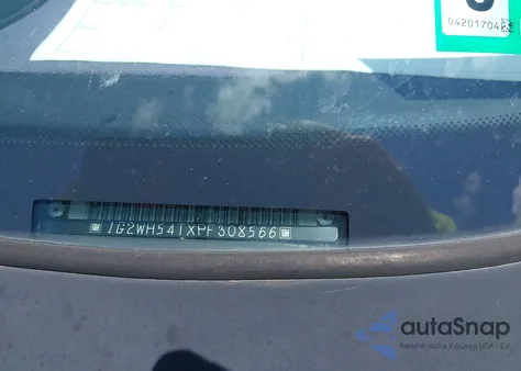 1993 Pontiac Grand Prix Le from USA, damaged, VIN 1G2WH54TXPF308566